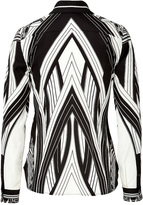 Thumbnail for your product : Roberto Cavalli Stretch Silk Printed Blouse Gr. 36