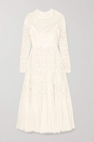 ivory midi dresses