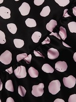 Thumbnail for your product : Tanya Taylor Daphne Polka Dot Flounce Mini Skirt