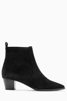 Thumbnail for your product : Next Womens Black Western Mini Stud Ankle Boots