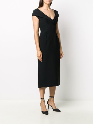 Ermanno Scervino Fitted Cocktail Dress