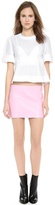 Thumbnail for your product : Alexander Wang Leather Micro Miniskirt
