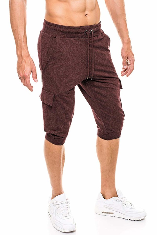 Shorts Randonnée 3/4 KEFITEVD - Séchage Rapide Homme - Nylon/Spandex - Léger Et Respirant - 3 Poches Zippées