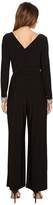 Thumbnail for your product : Vince Camuto Long Sleeve Jumpsuit w/ Beaded Cuffs Women's Jumpsuit & Rompers One Piece