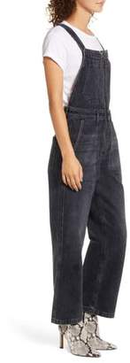 Citizens of Humanity Cher Zip Front Wide Leg Overalls
