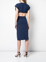 Thumbnail for your product : HANEY Kerr hoop detail dress