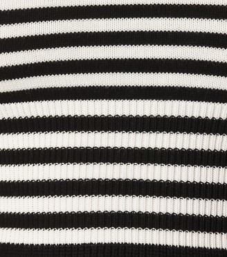 Max Mara Jerzu striped peplum sweater