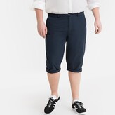 Thumbnail for your product : La Redoute Collections Plus Cropped Trousers, Length 17.5"