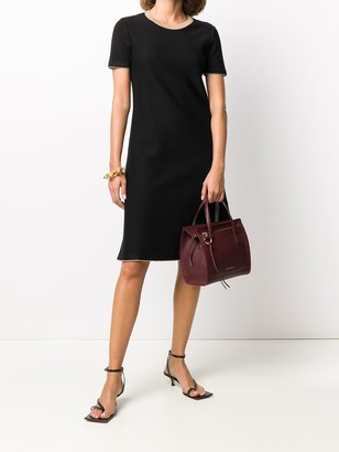 Ferragamo Short-Sleeve Knitted Dress