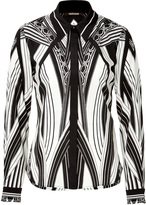 Thumbnail for your product : Roberto Cavalli Stretch Silk Printed Blouse Gr. 36