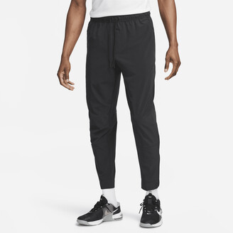 DryMove™ Tapered Tech Joggers with Zipper Pockets - Black - Men