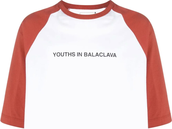 Youths in Balaclava logo-print round-neck T-shirt