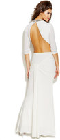 Thumbnail for your product : City Studios Juniors' Two-Piece Open-Back Gown