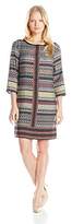 Thumbnail for your product : Laundry by Shelli Segal Women's Pixel Matchwork Printed Dress