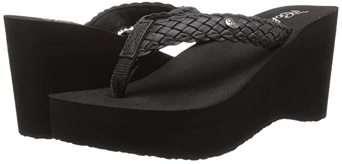 Details about   Women Cobian Cozumel Flip Flop Sandal CZL16-001 Black 100% Original Brand New