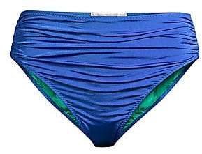 Stella McCartney Women's Draped High-Waist Bikini Bottom
