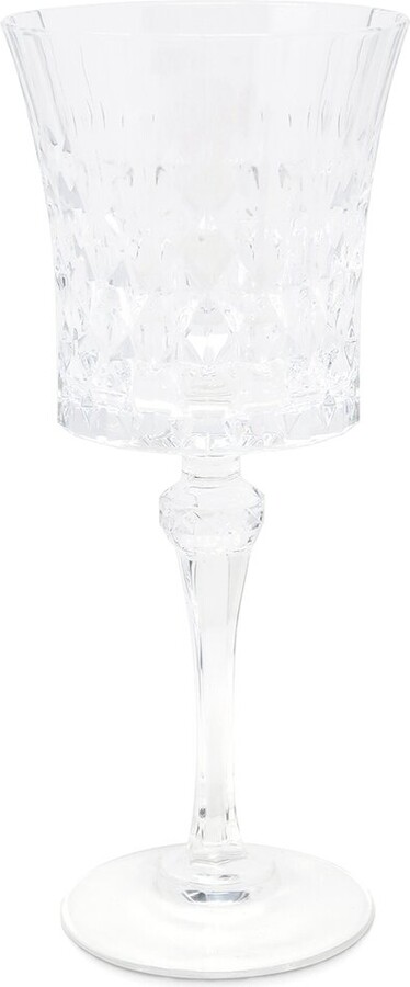 Vivience Set Of 6 Diamond Water Glasses