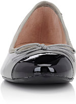 Thumbnail for your product : Barneys New York WOMEN'S SHELLY CAP-TOE FLATS