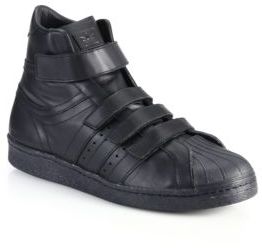 adidas by juun.j X Juun.J Promodel 80S Leather High-Top Sneakers - ShopStyle