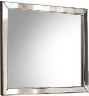 32" Platinum Framed Dresser Mirror