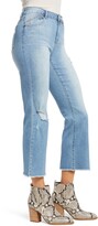 Thumbnail for your product : 1822 Denim Re:Denim Distressed High Waist Crop Bootcut Jeans