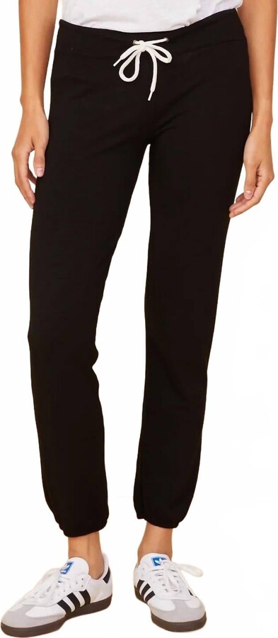 Monrow Supersoft Vintage Sweats Joggers In Black