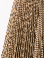 Thumbnail for your product : Gucci Houndstooth Check Pleated Skirt