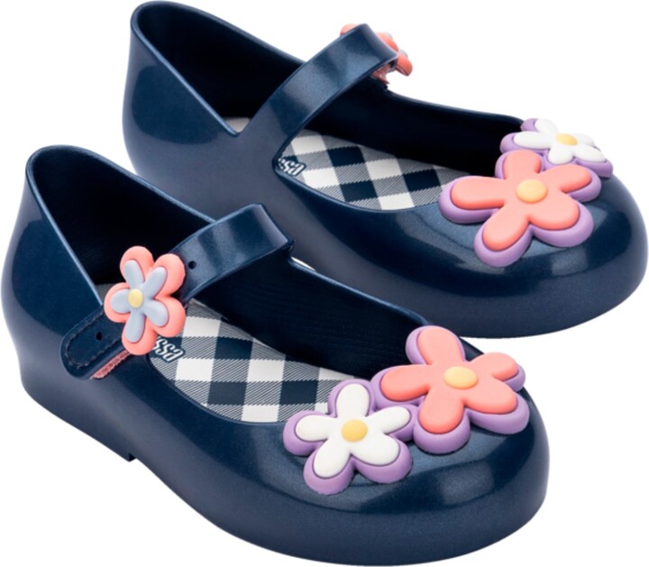 Mini Melissa Kids' Sweet Love Picnic Mary Jane Flat