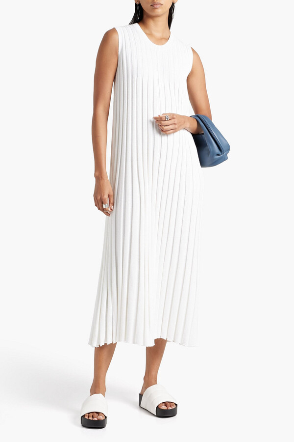ワンピース JOSEPH Ribbed Terry Midi Dress JOSEPH Ribbed Terry Midi Dress