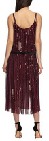 Thumbnail for your product : Marc Jacobs Sequined and Embroidered Pleated Dress
