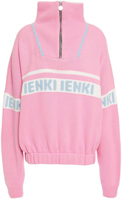 Ienki Ienki Merino Wool And Cashmere-blend Jacquard Sweater