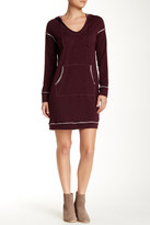 Thumbnail for your product : Max Studio Hooded Sweatshirt Dress