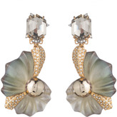 Thumbnail for your product : Alexis Bittar Crystal Encrusted Shell Clip Earring