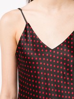 Thumbnail for your product : Amiri Asymmetric Dot Dress
