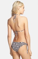 Thumbnail for your product : Volcom 'Sister Tribe' Smocked Front Cheeky Bikini Bottoms