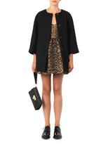Thumbnail for your product : RED Valentino Bow-back piqué coat