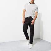 Thumbnail for your product : River Island Mens Navy slim fit belted chino trousers