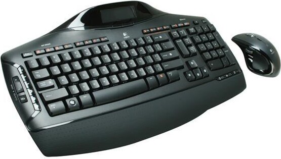 Logitech MX 5500 Revolution Black Cordless Cordless Desktop keyboard & Mouse Kit