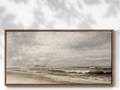 Lark Manor Nautical Series-CCCXXXVIII- Framed Gallery Wrapped Canvas -Ready to Hang