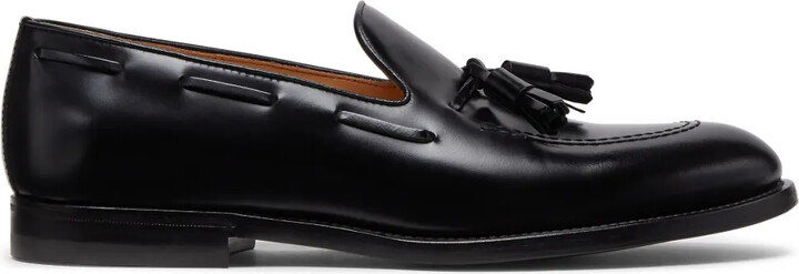Brunello Cucinelli Tassel-Detail Leather Loafers
