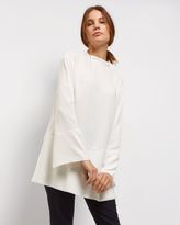 Thumbnail for your product : Jaeger Tie-Neck Detail Tunic