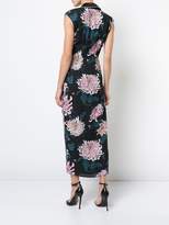 Thumbnail for your product : Fleur Du Mal V-neck slit dress