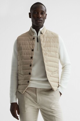 Reiss Quilted Gilet