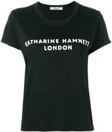 Thumbnail for your product : Katharine Hamnett logo print T-shirt