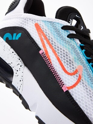 nike 2090 white and orange