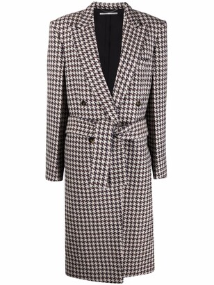 Stella McCartney Belted Double-Breasted Coat