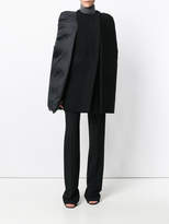 Thumbnail for your product : Rick Owens Caped Pea jacket