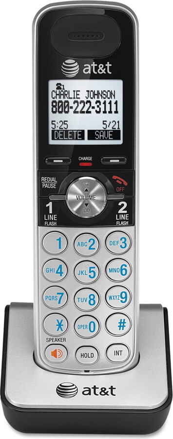 AT&T® TL88002 Cordless Accessory Handset for Use with TL88102 TL88002
