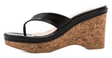 Thumbnail for your product : LK Bennett Laura Thong Wedge Sandals