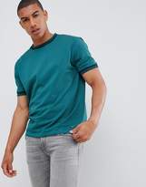 Thumbnail for your product : BOSS Twixt Tipping T-Shirt In Dark Green
